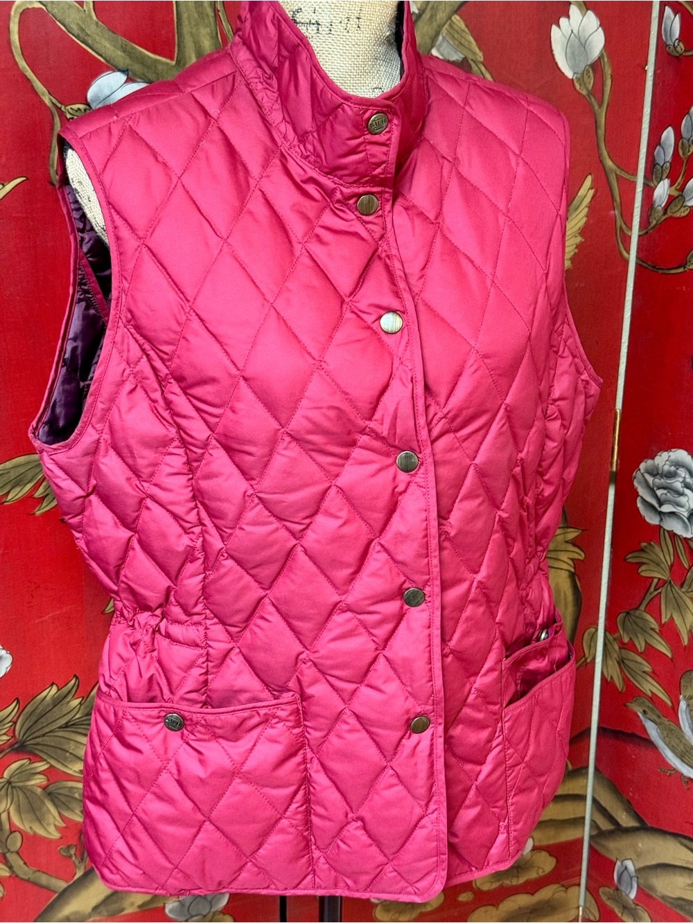 Women’s “Eddie Bauer” Button-up Vest | #S33